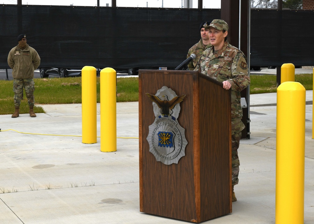 Robins Air Force Base opens new commercial vehicle search area