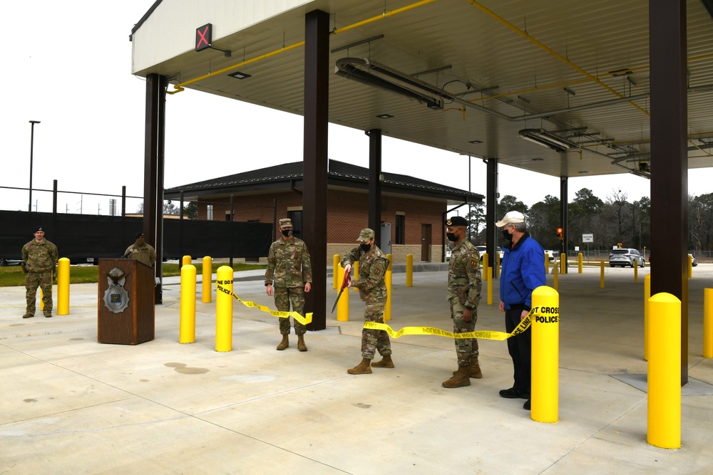 Robins Air Force Base opens new commercial vehicle search area