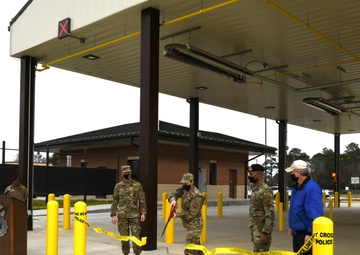 Robins Air Force Base opens new commercial vehicle search area