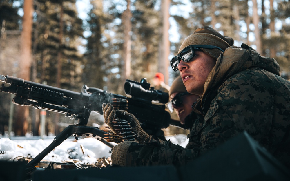 DVIDS Images 3/3 Marines Conduct MTX 222 Machine Gun LiveFire