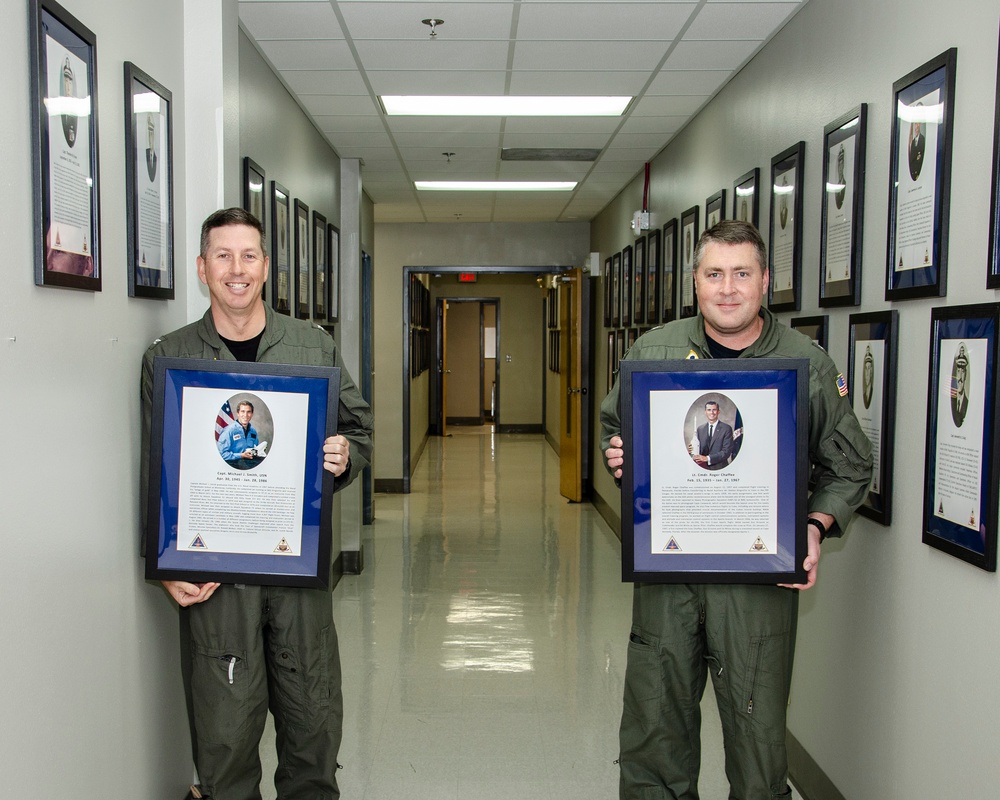 Two former astronauts inducted into NASK Hall of Heroes