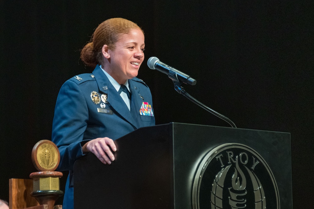 Col Mentzer Delivers Commencement Address