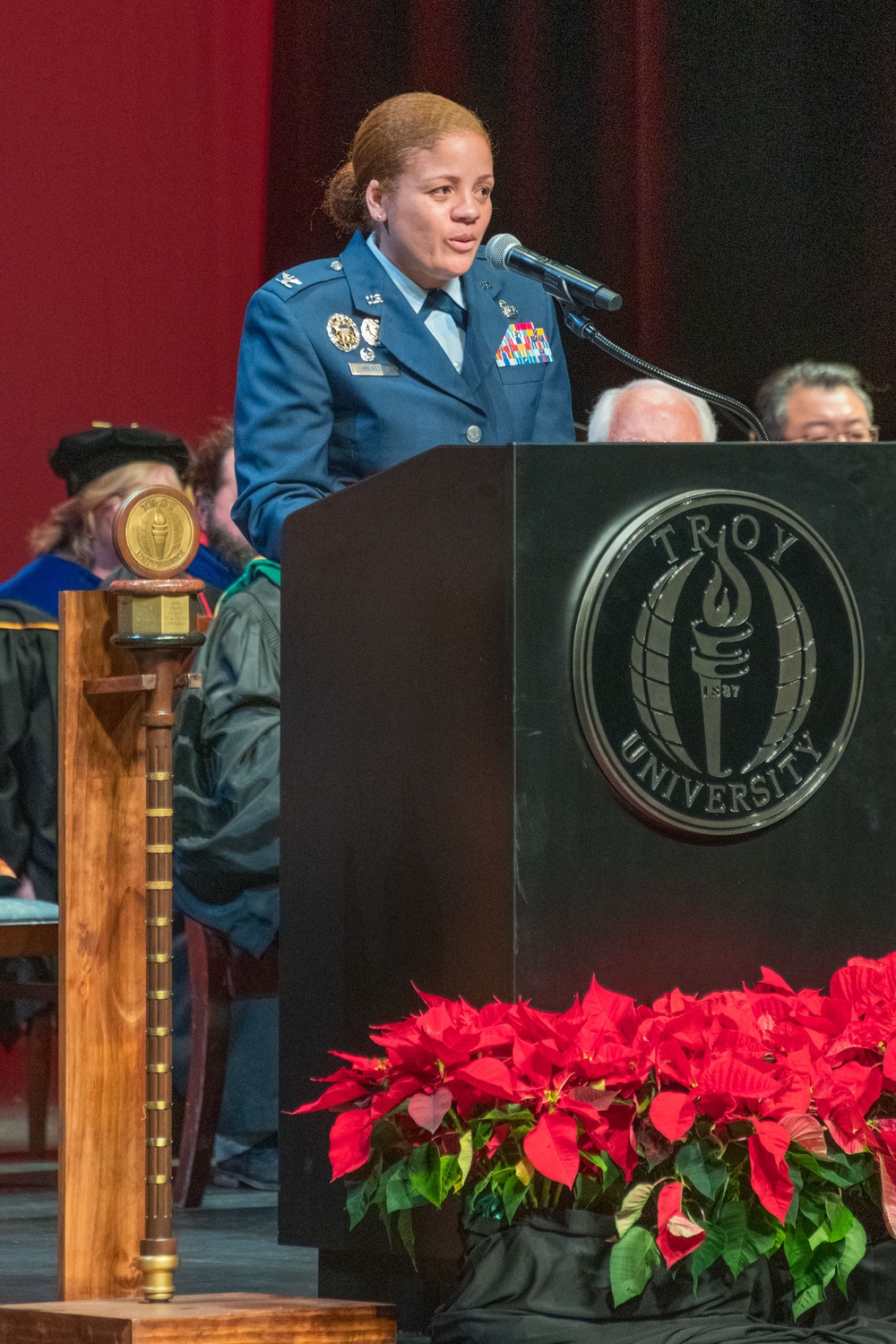 Col Mentzer Delivers Commencement Address