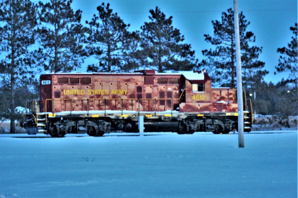 Locomotive at Fort McCoy