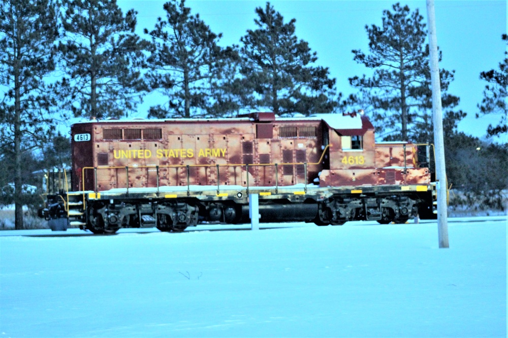 Locomotive at Fort McCoy