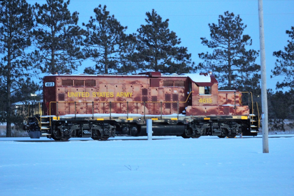 Locomotive at Fort McCoy