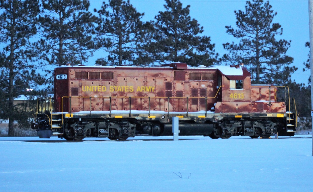 Locomotive at Fort McCoy