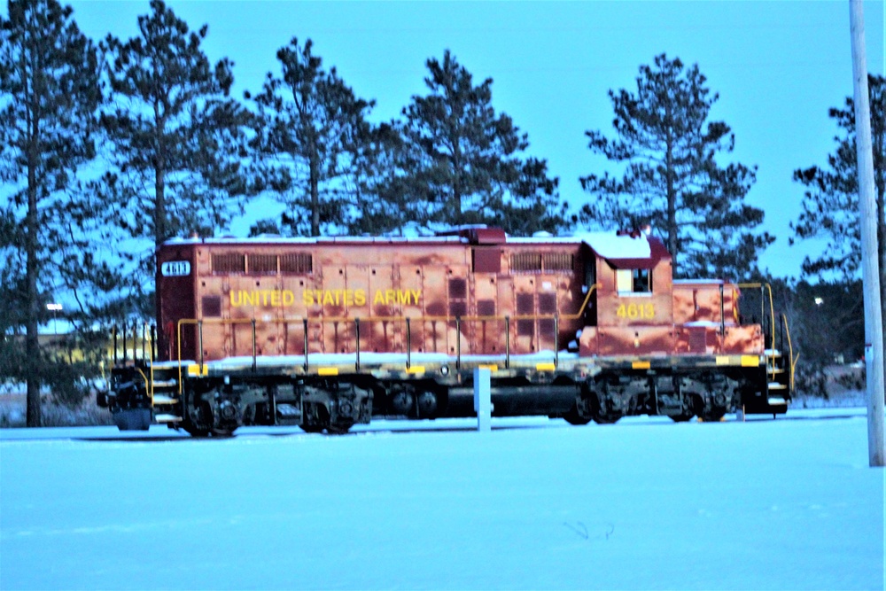 Locomotive at Fort McCoy