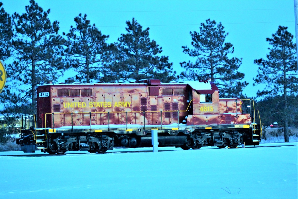 Locomotive at Fort McCoy