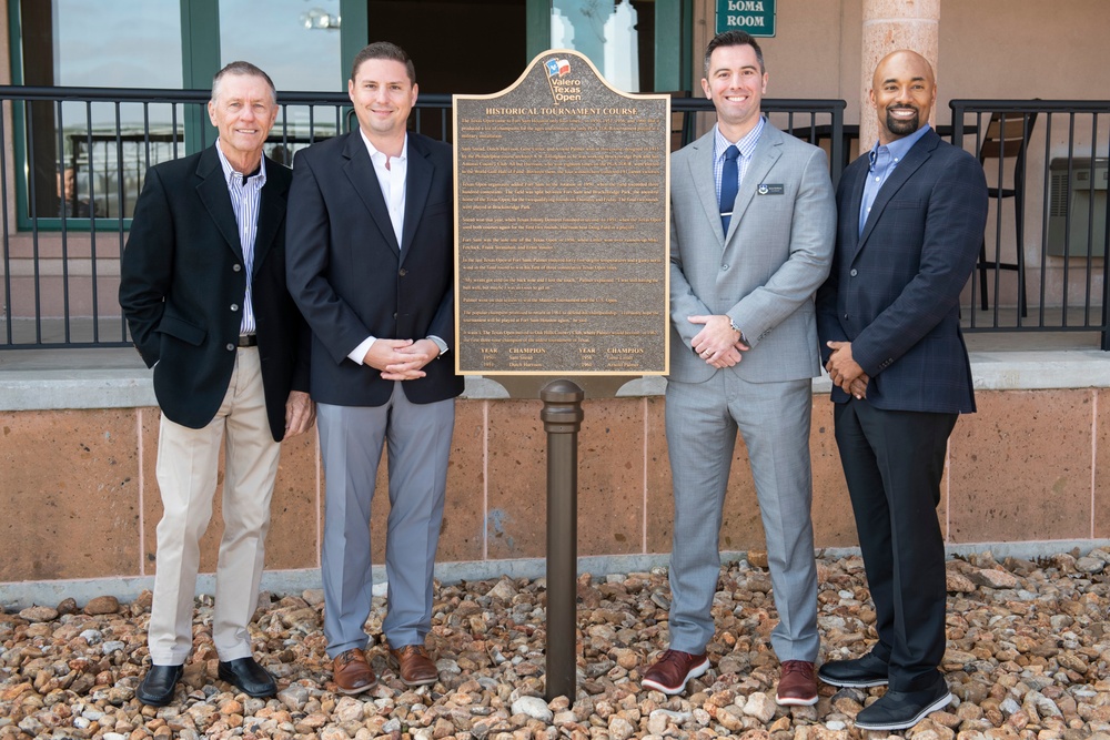 Ft. Sam Houston honored as only military installation to be used for PGA Tour event