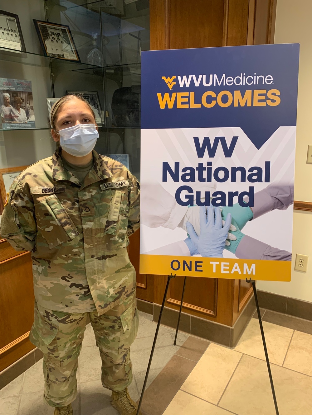 Always There: West Virginia Soldiers serve in their community hospitals