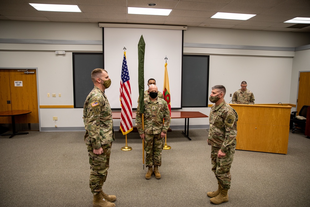 Mobilization ceremony send off for the 90th Sustainment Brigade