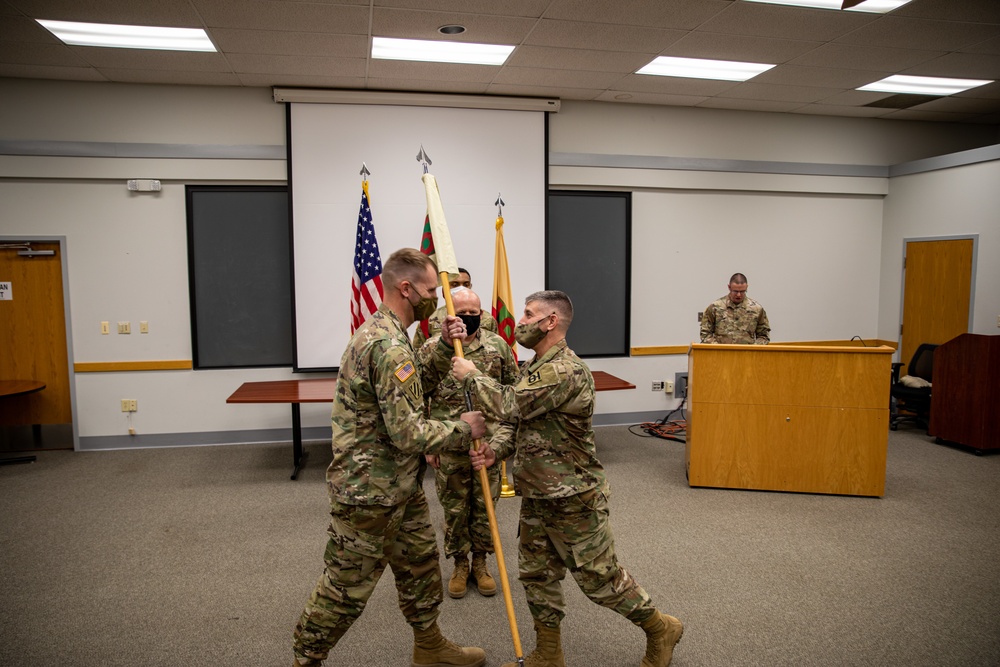 Mobilization ceremony send off for the 90th Sustainment Brigade