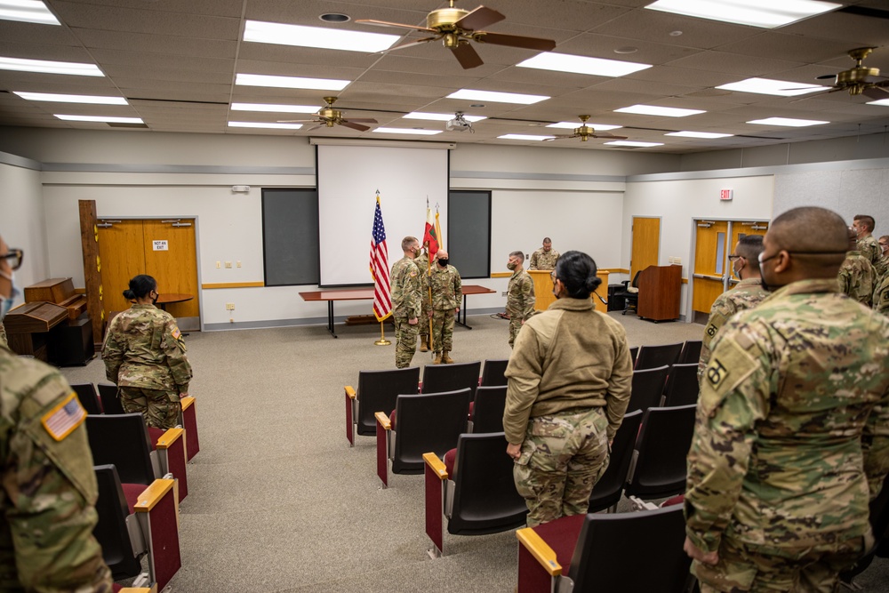 Mobilization ceremony send off for the 90th Sustainment Brigade