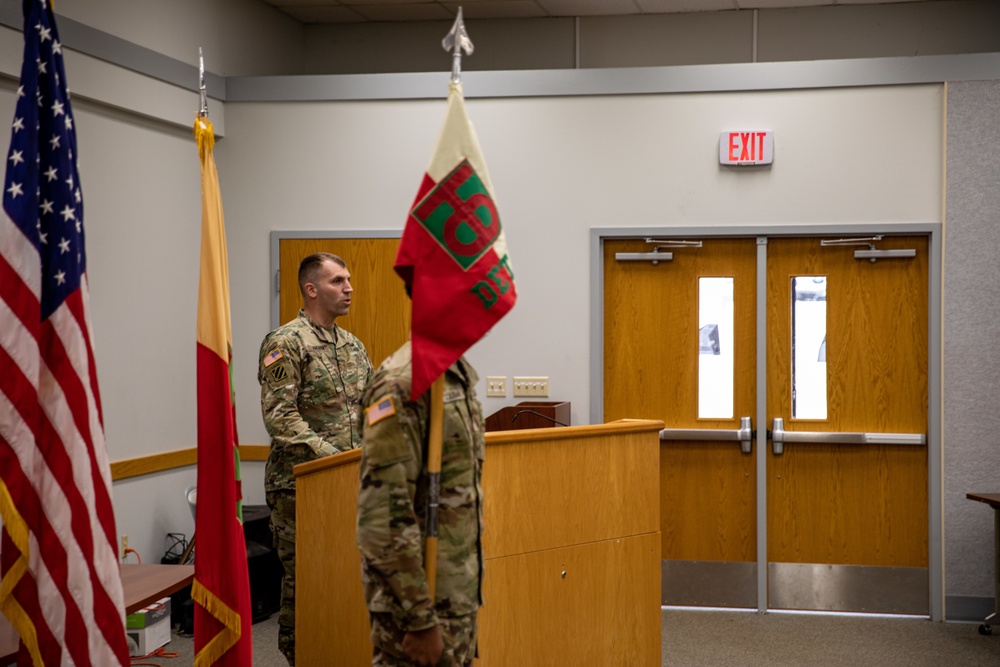 Mobilization ceremony send off for the 90th Sustainment Brigade