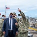 SECNAV visits USS Milwaukee