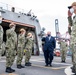 SECNAV visits USS Milwaukee