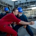 GHWB Sailor of the Year Teaches Hose Handling