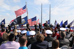 USS STETHEM (DDG 63) Holds Change of Command Ceremony