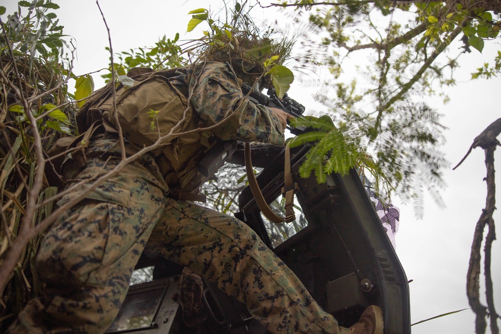 U.S. Marines conduct EAB operations on Ie Shima