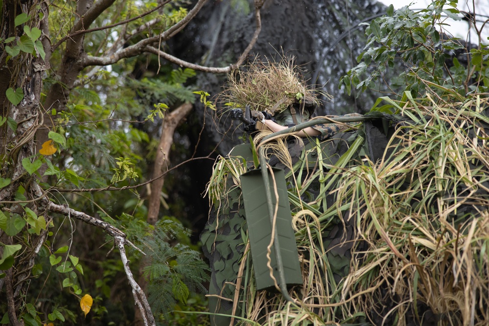 U.S. Marines conduct EAB operations on Ie Shima