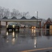 Snowfall on Marine Corps Base Quantico