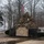 Snowfall on Marine Corps Base Quantico
