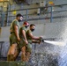 11th MEU, USS Portland wash down vehicles underway