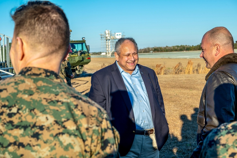 SECNAV visits Marine Corps Base Camp Lejeune