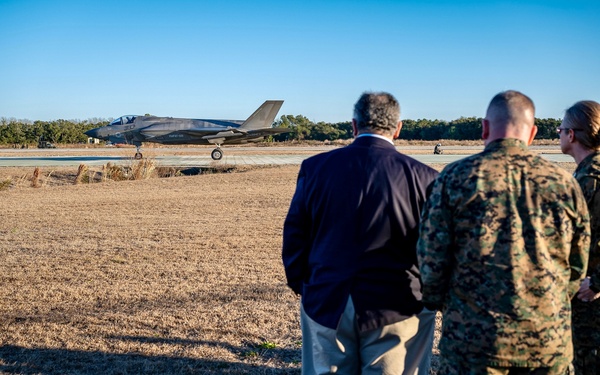 SECNAV visits Marine Corps Base Camp Lejeune