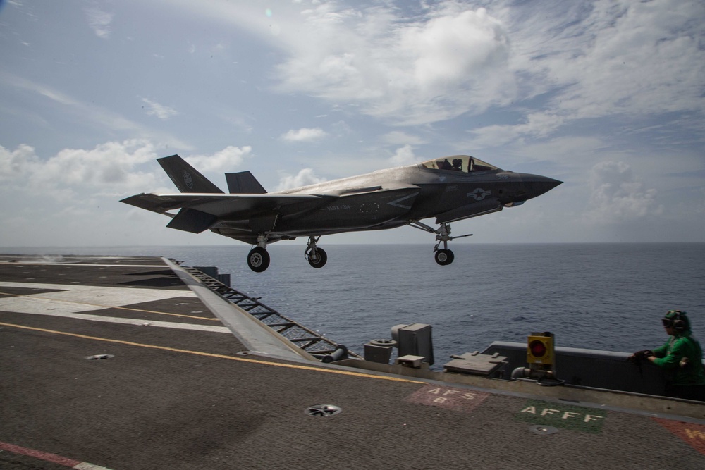 F-35C operations in South China Sea