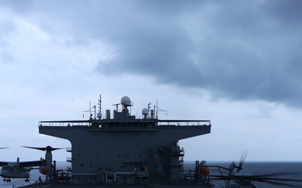 USS Miguel Keith Conducts Flight Deck Operations