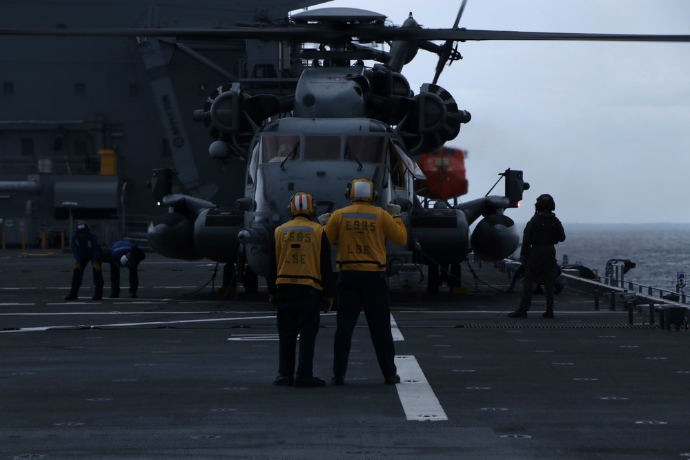 USS Miguel Keith Conducts Flight Operations