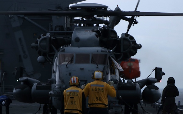 USS Miguel Keith Conducts Flight Operations