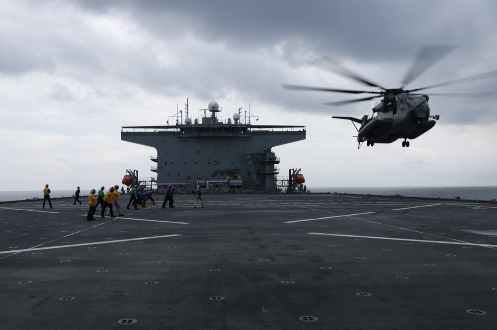 USS Miguel Keith Conducts Flight Operations