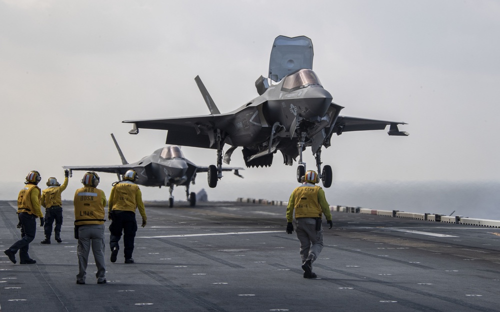 USS America Conducts Flight Ops