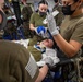 USS America conducts a mass casualty drill.