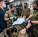 USS America conducts a mass casualty drill.