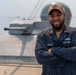 USS Jackson (LCS 6) Sailor Poses For A Portrait