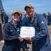 Spruance Sailors receive awards