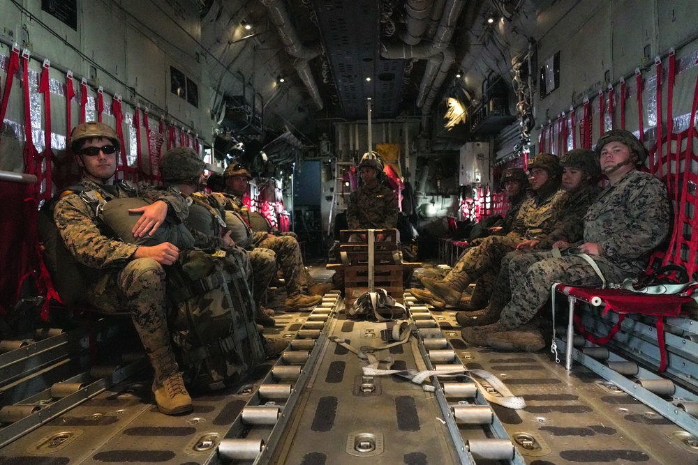 3rd LSB Battalion Field Exercise I: Marines conduct Aerial Delivery and Forward Refueling Point Operations