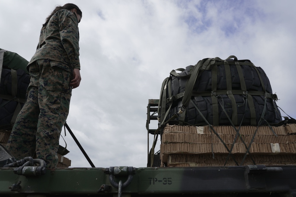 3rd LSB Battalion Field Exercise I: Marines conduct Aerial Delivery and Forward Refueling Point Operations