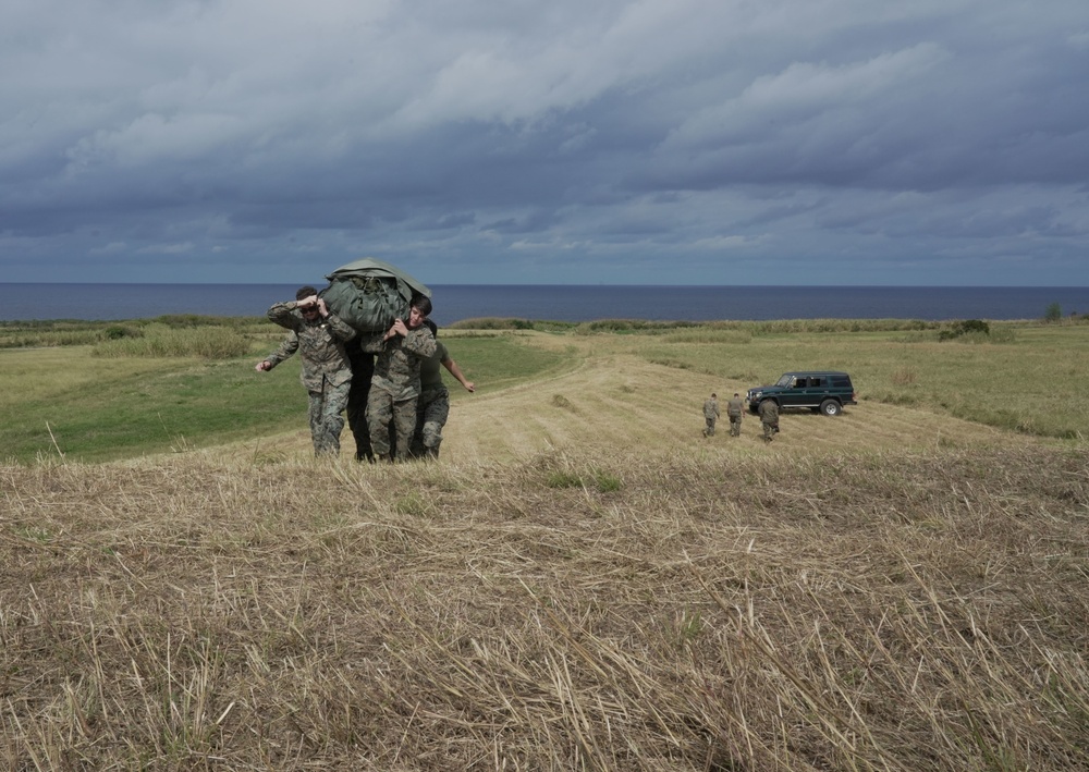 3rd LSB Battalion Field Exercise I: Marines conduct Aerial Delivery and Forward Refueling Point Operations