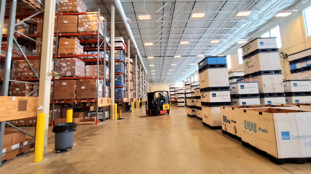 Operations at Fort McCoy's Central Issue Facility