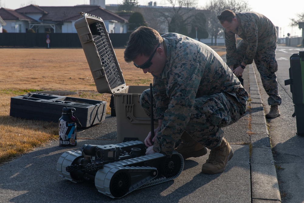 EOD Explosive Threat Response Training