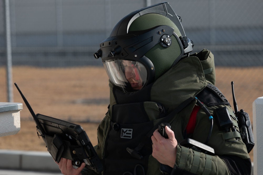 EOD Explosive Threat Response Training