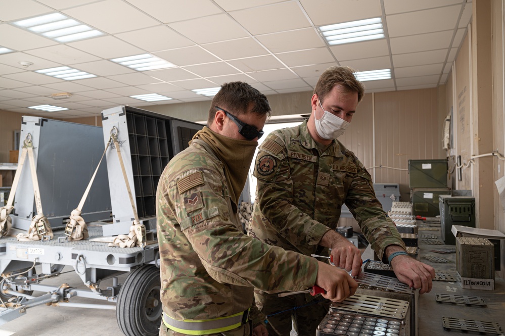 Munitions flight performs semi-annual munitions stockpile inventory