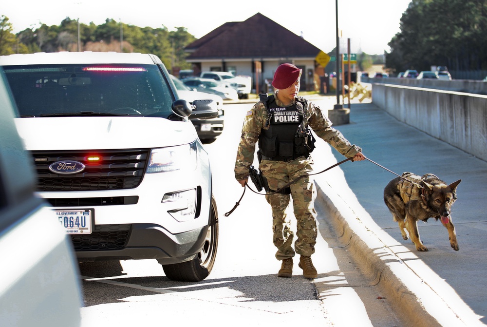 Fort Bragg Patrol: Narcotics military working dog teams are on the case