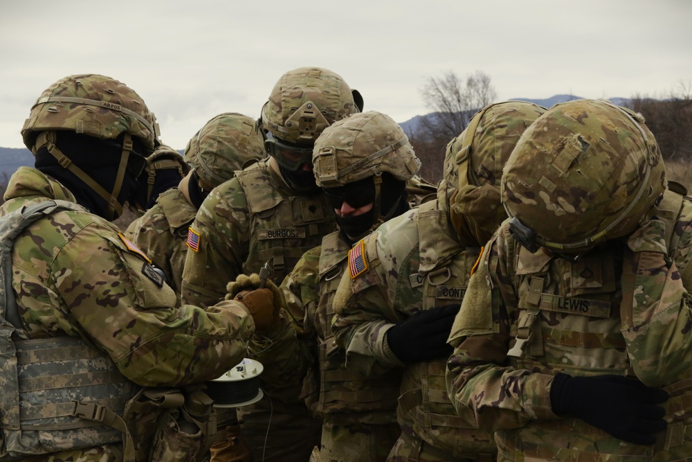 Breach and Clear! 1st Brigade Engineer Battalion Combat Engineers train urban breaching at NSTA