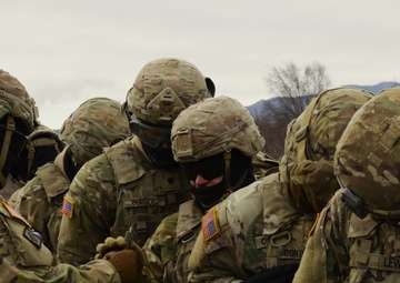 Breach and Clear! 1st Brigade Engineer Battalion Combat Engineers train urban breaching at NSTA